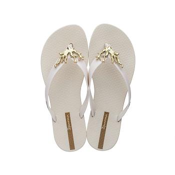 Ipanema Wave Ocean Flip Flops Dam Beige Sverige JF4583092